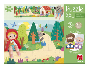 Puzzle dla dzieci XXL Czerwony kapturek Goula 1110700207