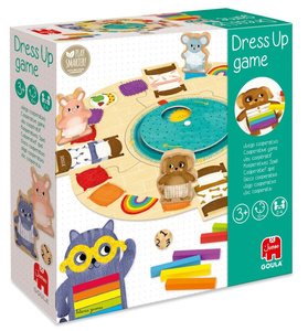 Gra dla dzieci Ubieranki Goula 53471 Kooperacyjna gra edukacyjna