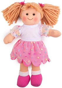 Szmaciana laleczka dla dzieci Daria 28 cm Bigjigs BJD059