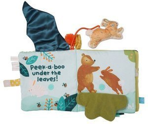 Książeczka interaktywna Akuku Bunny 161130-Manhattan Toy, zabawki dla niemowląt