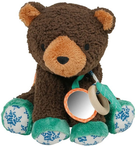 Zabawka dla najmłodszych wielofunkcyjny miś z gryzakiem Manhattan Toy 162870 przytulanka