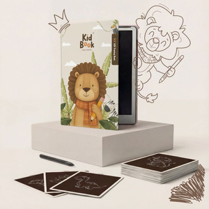 Tablet graficzny dla dzieci z kartami pracy do rysowania KidBook Safari Kidinex