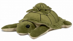 Pluszak obciążeniowy Sensoryczny Żółw 1,6 kg z małym żółwikiem Astrup 84687