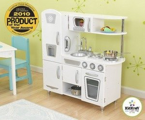 Kuchnia drewniana, "Biały vintage", KK53208-KidKraft, kuchnie dla dzieci