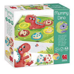 Pierwsza gra kooperacyjna dla dzieci Dino Mama Goula 1110100495 gry planszowe dla dzieci