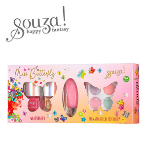 Kosmetyki do makijażu dla dzieci zestaw 7 el. Motyl Souza! 107504