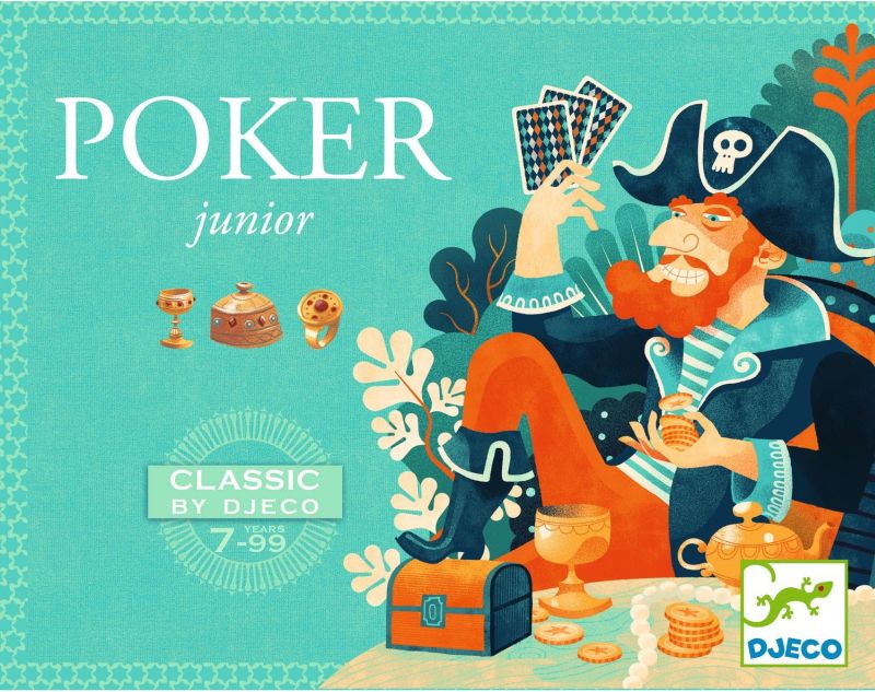 Gra karciana Djeco - Poker Junior