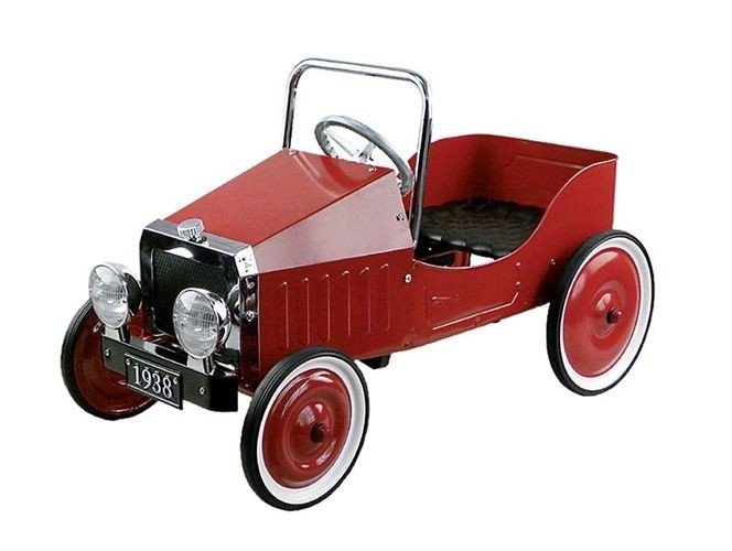 Czerwony, pojazd dla dzieci, (1938)
