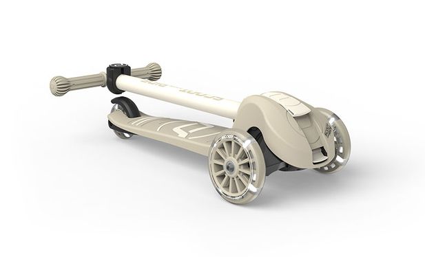 SCOOTANDRIDE Highwaykick 3S Hulajnoga z systemem sterowania 2w1 i kółkami LED składana 3+ Rose 1_Nowa_hulajnoga_Scootandride_Rose_przechowywanie