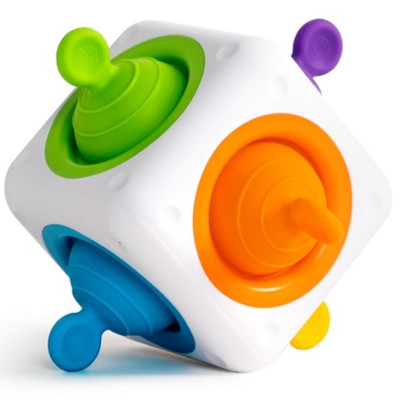 Kostka sensoryczna z bąbelkami Sensokostka Tugl Fat Brain Toys FA362-1