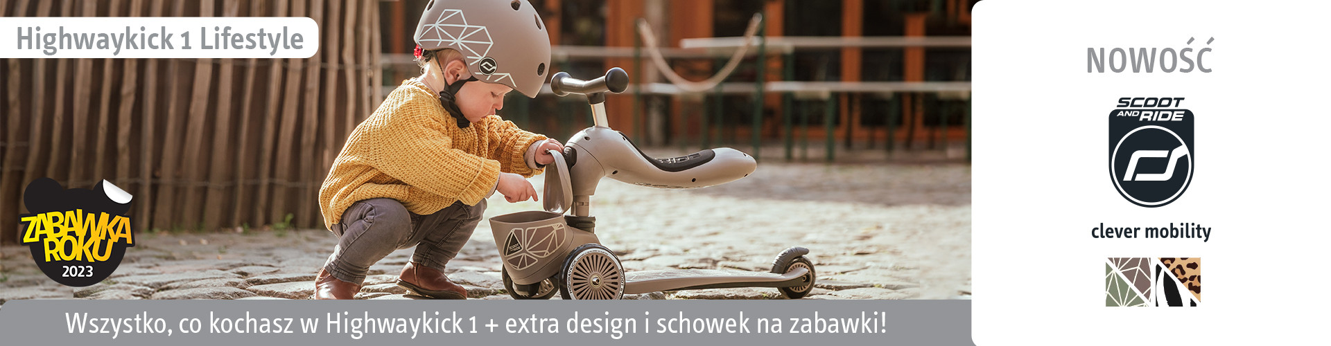 Hulajnogi Scootandride dla dzieci