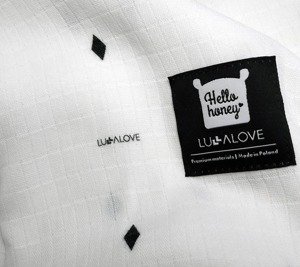 Doudou pierwsza przytulanka Romby LL0003-Lullalove, wyprawka dla niemowlaka