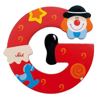 Głoska Clown "G", 81743-Sevi, nauka literek dla dzieci, alfabet