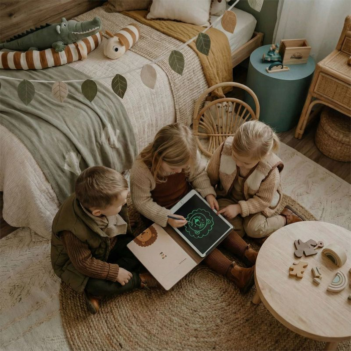 Tablet graficzny dla dzieci z kartami pracy do rysowania KidBook Safari Kidinex