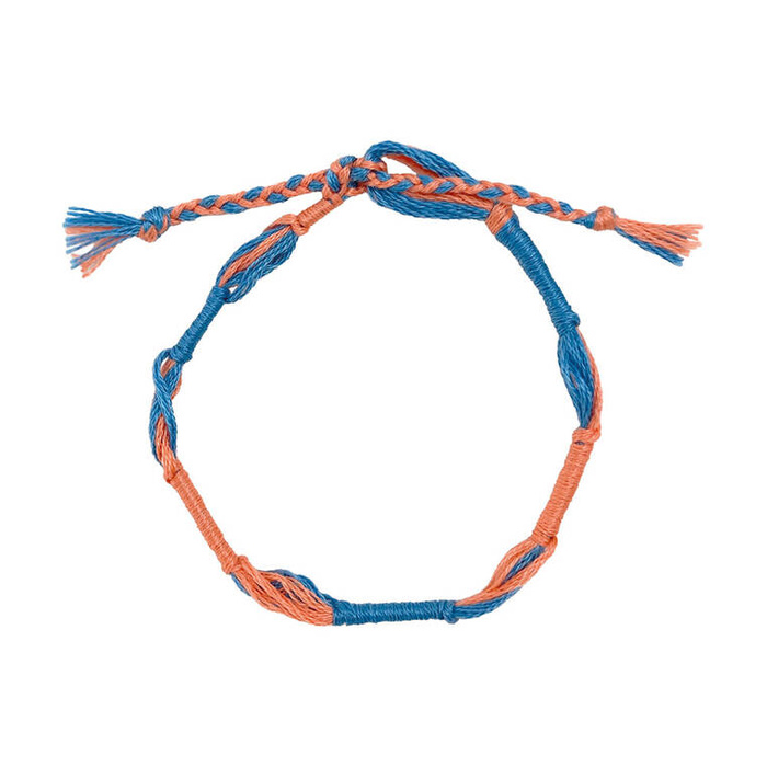 Zestaw kreatywny do tworzenia biżuterii Tęczowe bransoletki 30 szt. J09134 Janod