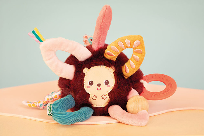 Piłeczka aktywizująca wielofunkcyjna Jeżyk Leon Lilliputiens