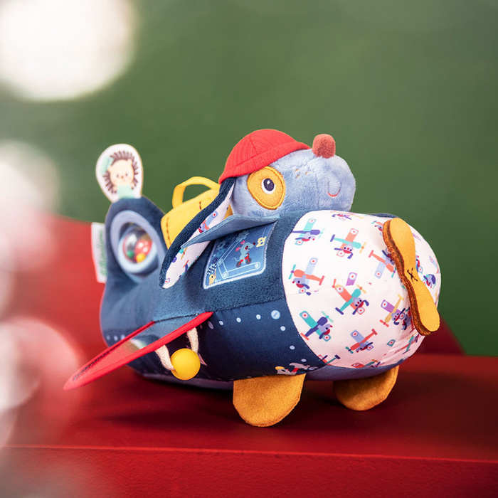 Przytulanka piesek z koszyczkiem i akcesoriami Piesek Jules Lilliputiens 83547