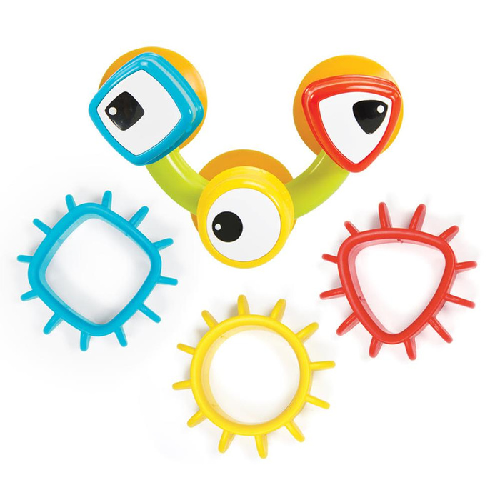 Sorter kształtów z ruchomymi trybikami Zabawka do kąpieli Trybiki Yookidoo YO40163___ON