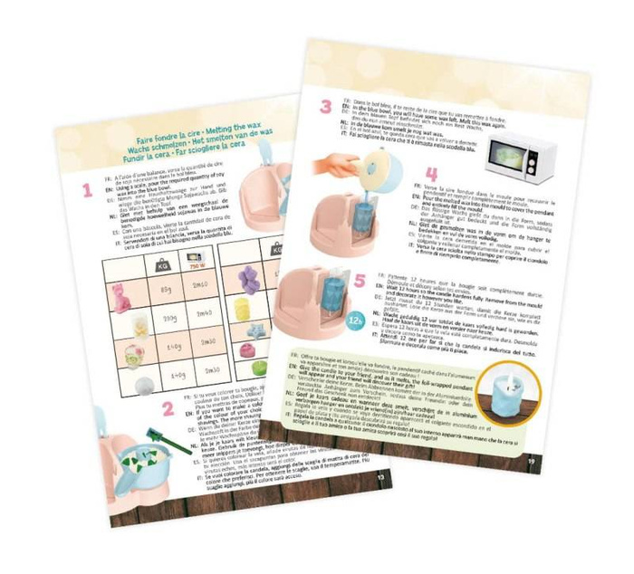 Professional Studio ŚWIECE SOJOWE 5420-Buki, zestaw kreatywny dla dzieci