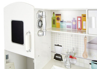 Duża kuchnia drewniana "Biała zabudowa" - kuchnie dla dzieci