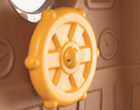 Plac zabaw ze zjeżdżalnią Step2 8012 Most z tunelem i drabinką do aktywnej zabawy