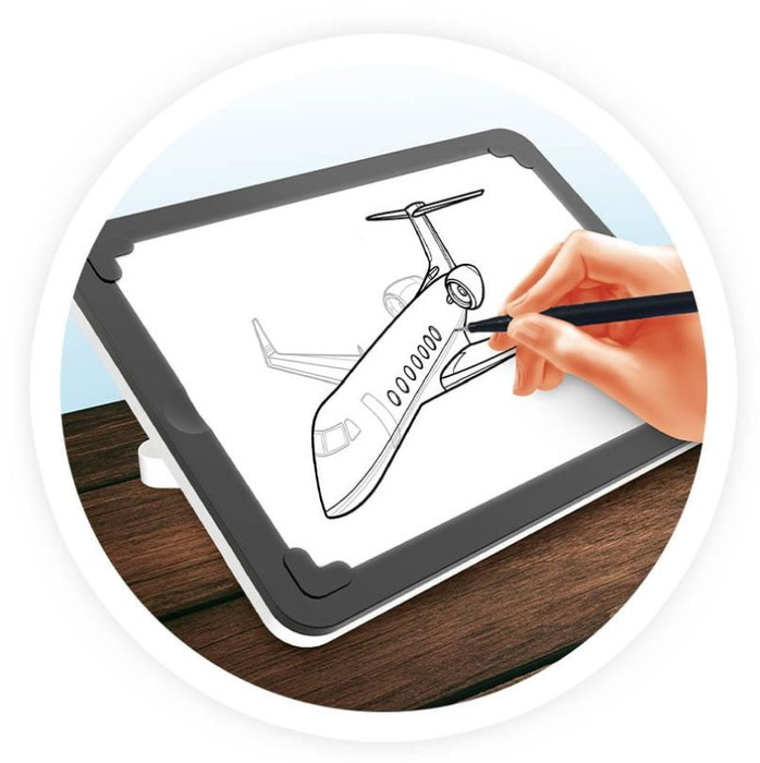 Tablet dla dzieci 3w1 z podświetleniem Buki 5432 odrysowywanie komiks flipbook