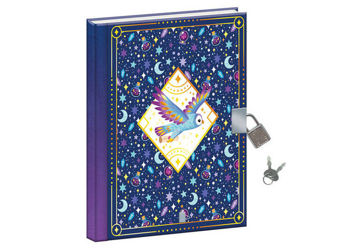 Zestaw kreatywny Sekretna księga 96 stronnicowa Szkoła magii J09110 Janod