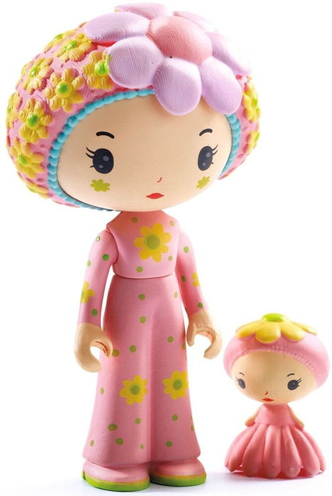 Pokoik Rose w magnetycznym pudełku Tinyly Djeco DJ06963 zestawy do zabawy lalkami