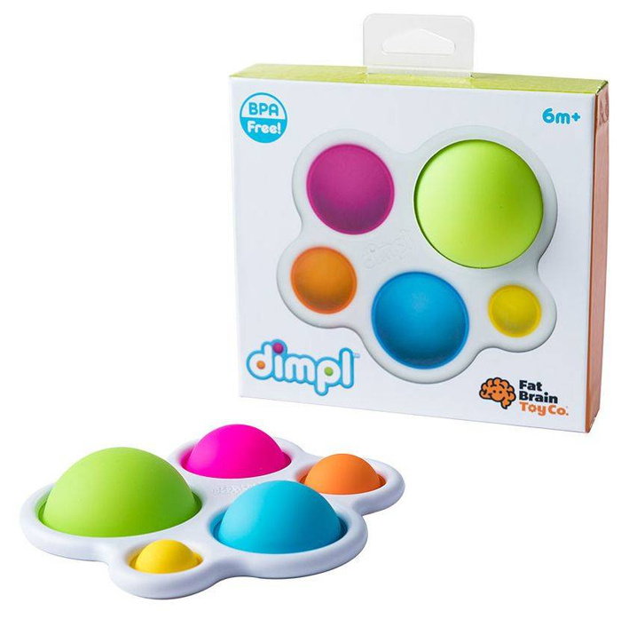 Dimpl zabawka stymulująca Bąbelki FA192-1 Fat Brain Toys, zabawki rozwojowe