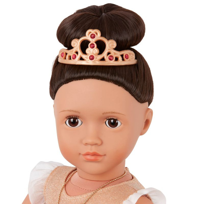 Lalka Amora 46cm z dodatkowymi ubrankami i akcesoriami Elegancki zestaw prezentowy Our Generation BD31359Z