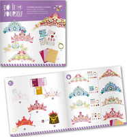 Korony Księżniczek - zrób to sam DJ07901-Djeco, zestawy kreatywne dla dzieci 