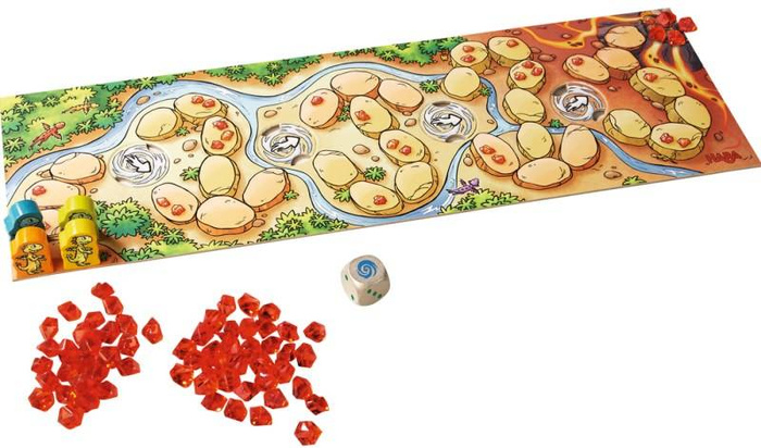 Gra dla dzieci Smok Grzmiący Ząbek HB302215-Haba, zabawy edukacyjne