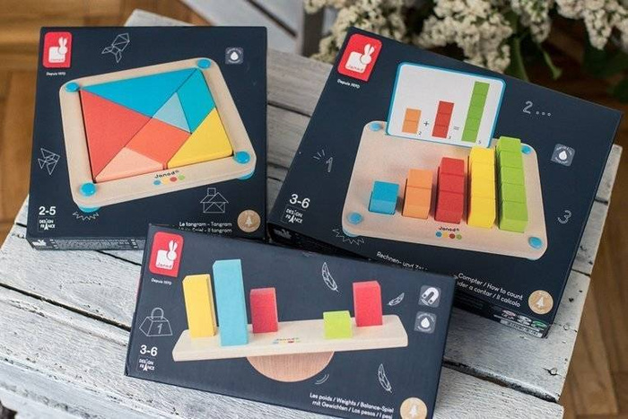 Drewniana równoważnia Essentiel, Janod