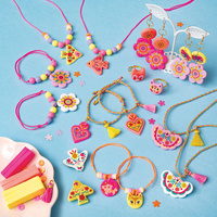 Zestaw kreatywny do tworzenia biżuterii dla przyjaciółek Klejnoty przyjaźni Janod J09186