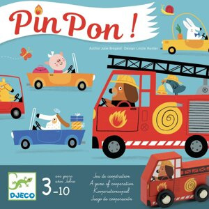 Gra kooperacyjna strażak PinPon ALARM Djeco DJ08571