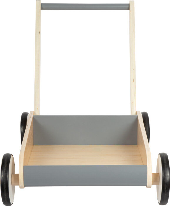 Chodzik dla dziecka wózek drewniany Grey Small Foot 12550 pchacz dla najmłodszych