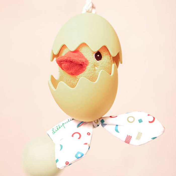 Rozwojowa multifunkcyjna zawieszka jajko z funkcją wibracji Kaczorek Gaspard 83432 Lilliputiens