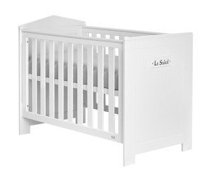 Białe łóżeczko 120x60 Pinio Marsylia MDF