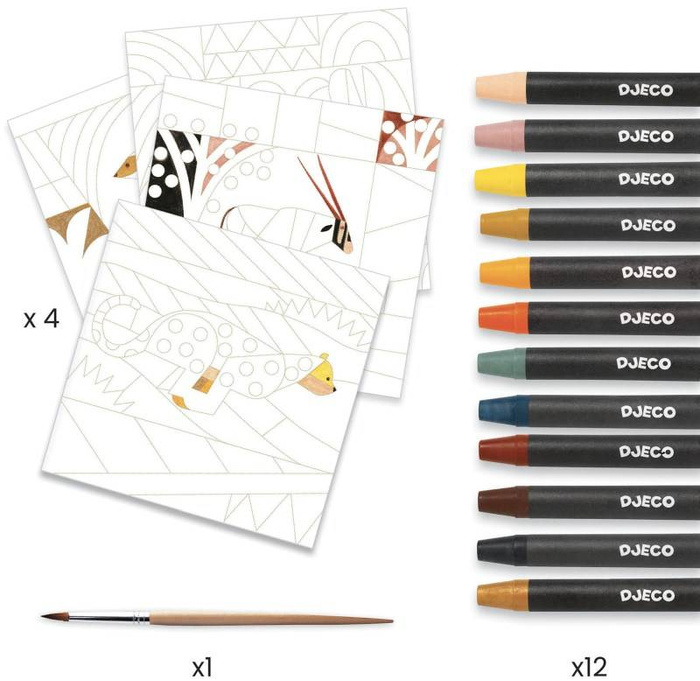 Zestaw art. INSPIRACJE - PUSTYNIA DJ09373-Djeco, zestawy kreatywne i artystyczne