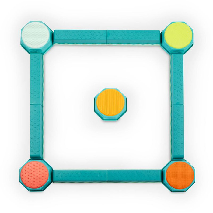 Kombinacyjna ścieżka sensoryczna Zestaw 13 el. Balance & Build B.Toys BX2324Z