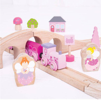 Kolejka drewniana dla dziewczynki, BJT022-Bigjigs Rail