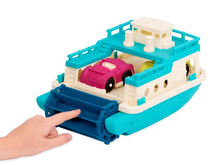 Prom z 2 samochodami osobowymi Happy Cruisers B.toys BX2182Z