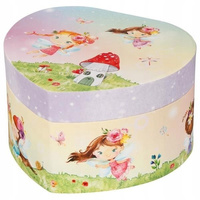 Pozytywka dla dzieci szkatułka Elf w krainie Muchomorków 15563 Goki