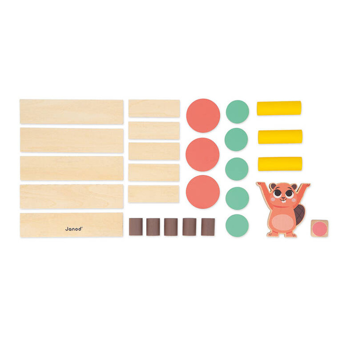 Zestaw zabawek edukacyjnych Box 36 m-cy J04066 Janod