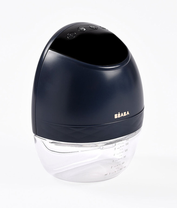 Laktator elektryczny bezprzewodowy muszlowy Hands-Free 180 ml Night Blue Beaba 911735