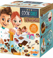Szef kuchni - CZEKOLADA 7166-Buki, zestaw małych kucharzy do zabawy w domu