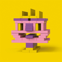 Kreatywne klocki konstrukcyjne Słodki Domek Mini Box Bioblo 40 elementów