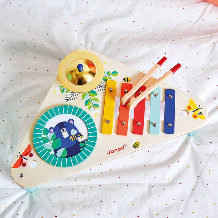 Drewniany multifunkcyjny stolik muzyczny Gioia J07655 Janod