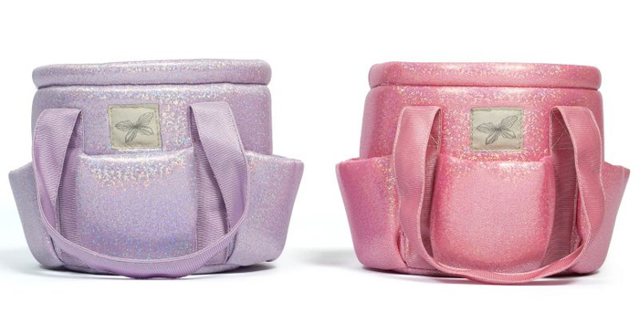 Torba na akcesoria do Hobby Horse fioletowa brokatowa by Astrup 84366