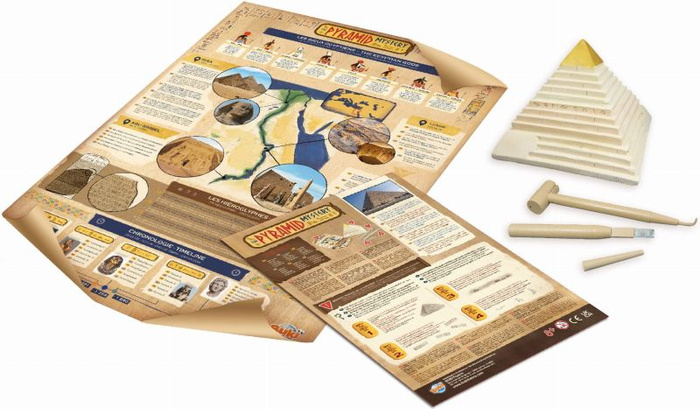 Nauka i zabawa Tajemnica piramidy Buki 444 Mały archeolog